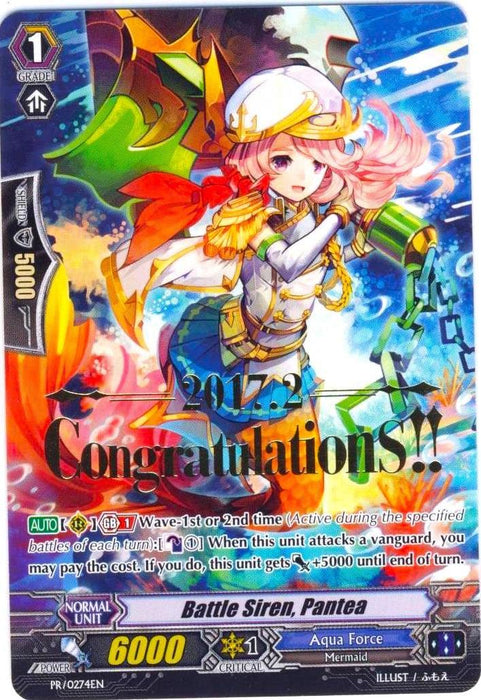 Battle Siren, Pantea (Hot Stamped) (PR/0274EN) [Promo Cards]