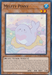 A Yu-Gi-Oh! trading card named "Melffy Pinny [POTE-EN023] Common" features an adorable blue seal-like creature with a fin raised. This BEAST, TUNER, EFFECT, WATER card has ATK 300 and DEF 100. Known for its detailed effect text and potential in Synchro Summon strategies, it hails from the 1st Edition with the code.