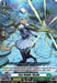 A fantasy card named Tear Knight, Fleche (D-BT05/086EN) [Triumphant Return of the Brave Heroes] from Bushiroad features a blue-haired female warrior. She is depicted holding a glowing, bow-like weapon aimed forward and surrounded by magical green arrows. Wearing detailed silver and blue armor, she showcases 10,000 power and 1 critical point. The card belongs to the Triumphant Return of the Brave Heroes series and contains intricate text describing her abilities.