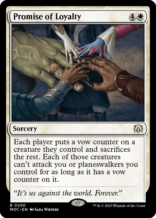 Promise of Loyalty [March of the Machine Commander]