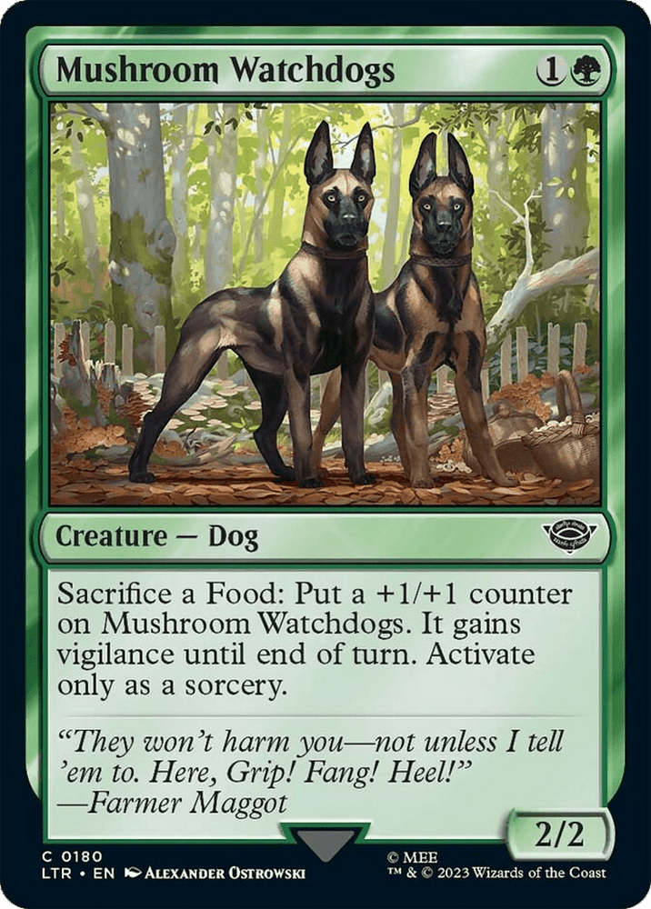 Mushroom Watchdogs [The Lord of the Rings: Tales of Middle-Earth]