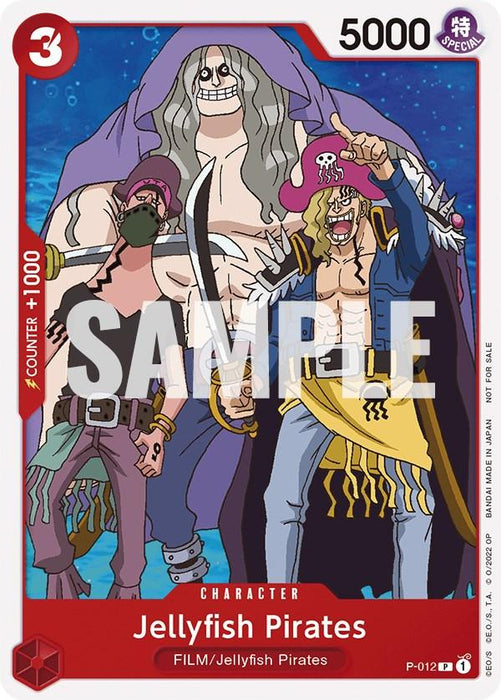 Jellyfish Pirates (One Piece Film Red) [One Piece Promotion Cards]