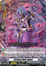 Experience the impressive trading card "Cardinal Noid, Routis (D-BT01/084EN)" from Bushiroad's Genesis of the Five Greats series. This card presents an elaborate and colorful illustration of a Cyberoid adorned in vibrant pink and purple hues, set against a geometric background featuring floating diamond shapes. The card's text highlights its remarkable abilities and stats, showcasing a power of 8000.