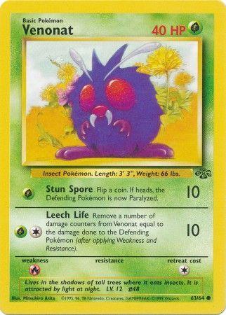 Venonat (63/64) [Jungle Unlimited]