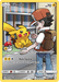 An image of a Pokémon trading card from the Sun & Moon: Cosmic Eclipse series featuring Pikachu (241/236) [Sun & Moon: Cosmic Eclipse]. The Secret Rare card, with 70 HP, shows Pikachu cheerful, playing with a Pokémon trainer wearing a red cap and backpack. It includes the attacks "Nuzzle" and "Volt Tackle," alongside stats like Weakness to Fighting, Resistance to Steel, and Retreat Cost of one colorless.

