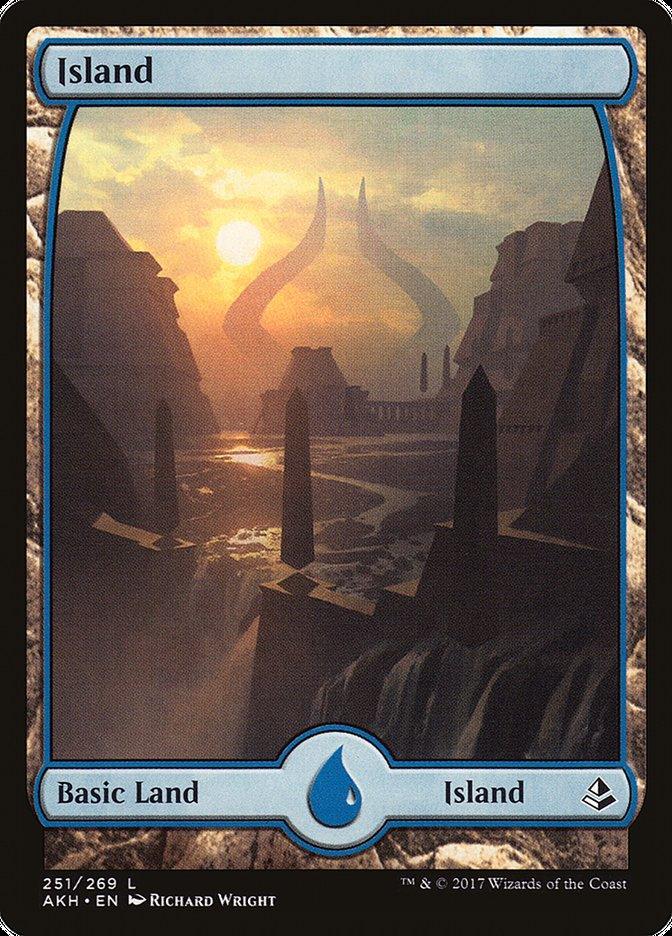 An Island (251) [Amonkhet] card titled 