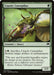 A Magic: The Gathering product from Magic Origins, titled "Caustic Caterpillar [Magic Origins]." It features an illustration of a green caterpillar with large mandibles, standing amid pink petals. This Creature — Insect costs one green mana and can destroy a target artifact or enchantment for one green and one colorless mana. It has power/toughness of 1/1.