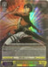 A "Beyond the Walls" Eren (AOT/S35-E001R RRR) [Attack on Titan] trading card by Bushiroad featuring a Triple Rare character in an action pose with a colorful, radiant background. The character, wearing red and black attire, wields a Corps Weapon. Text includes abilities, attack power of 1000, and the title "Cross the Walls, Elan." Various symbols adorn the card edges.