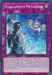 A Yu-Gi-Oh! trading card titled "Tearlaments Metanoise [POTE-EN071] Common." The image features a somber male character, Visas Starfrost, in the foreground with short blue hair and light armor, looking back at four spectral female figures. The card details and effects are written below the image framed by a purple border.