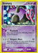 A Pokémon trading card for Grumpig (29/106) (Stamped) [EX: Emerald] from the Pokémon series. This uncommon card features Grumpig, a psychic purple pig-like creature with black pearls on its head and tail. The moves listed are Psyshock, which does 20 damage, and Teleport Blast, which does 40 damage. The card is labeled stage 1.