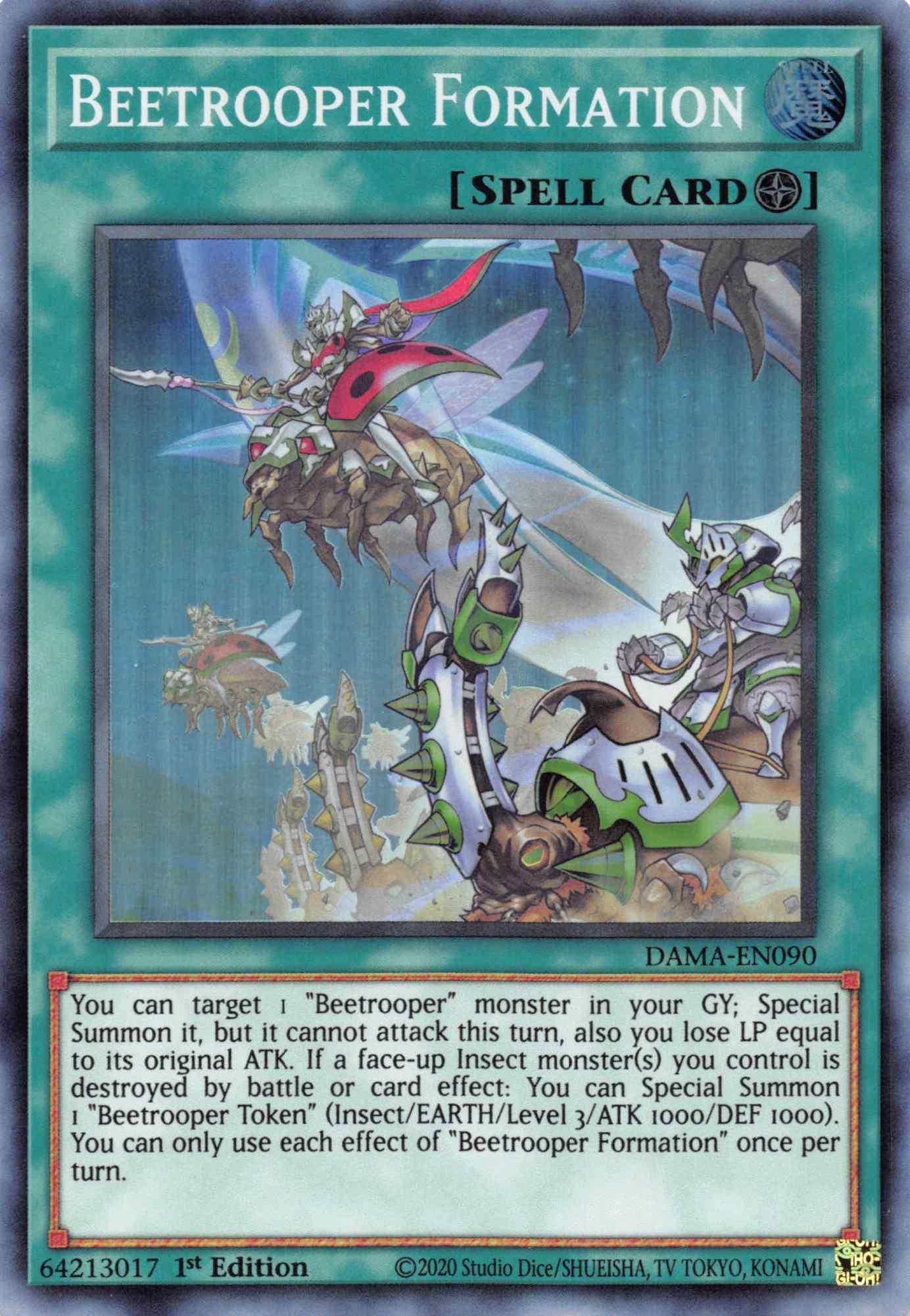 The image features the Yu-Gi-Oh! Super Rare card 