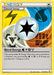 The image displays an uncommon Pokémon trading card labeled "Blend Energy WaterLightningFightingMetal (118/124) [Black & White: Dragons Exalted]" from the Pokémon set. Its background is divided into four colored sections: yellow, blue, orange, and gray, each featuring different energy symbols. The card provides multiple energy types but only one at a time and is numbered 118/124.