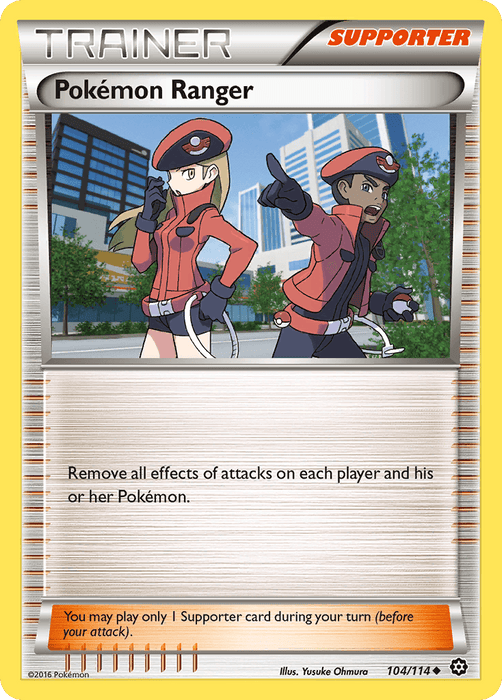 Pokemon Ranger (104/114) [XY: Steam Siege]