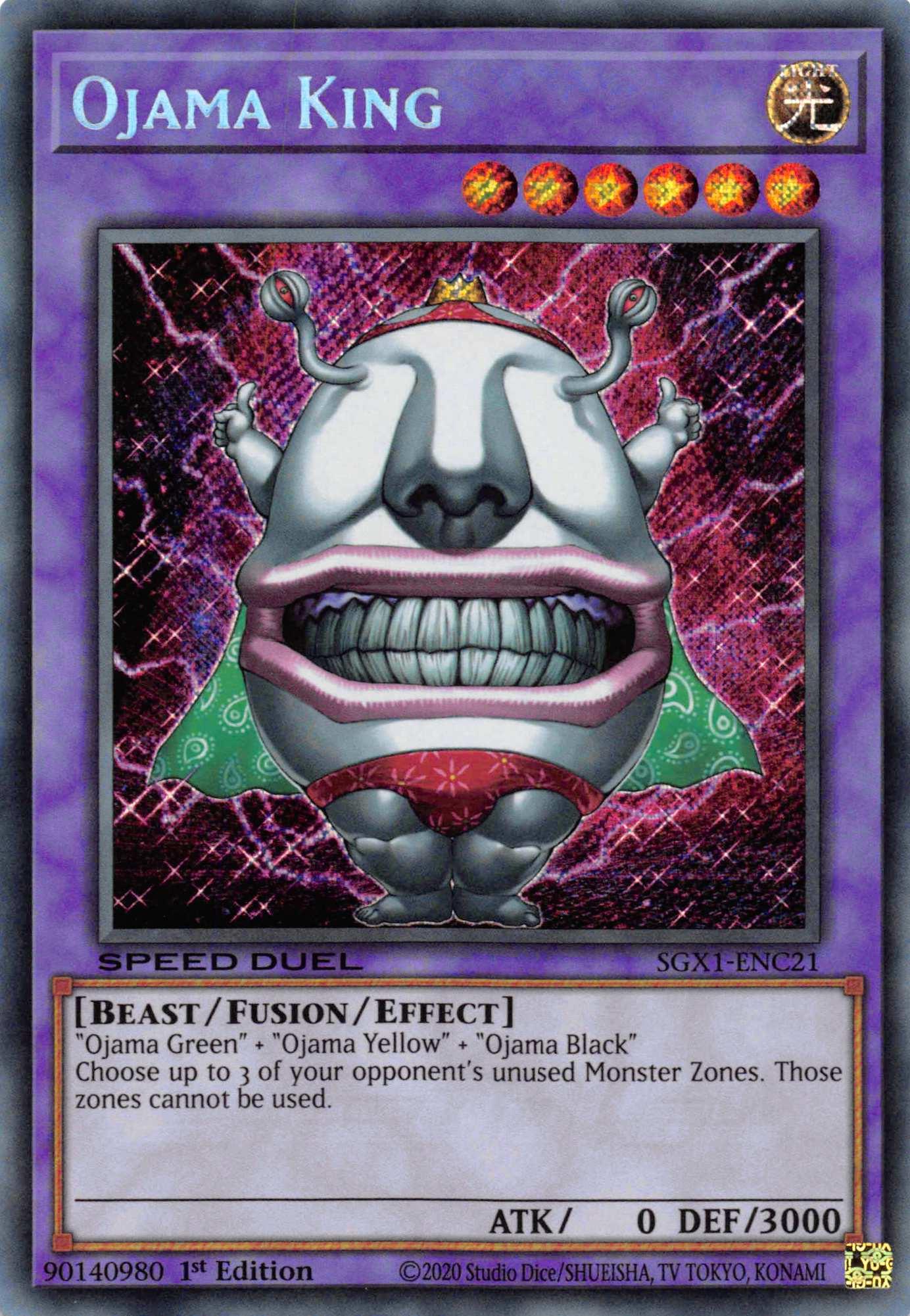 The image depicts a Yu-Gi-Oh! card called 