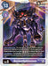 The image shows a Digimon trading card named "AncientSphinxmon [BT7-078] (Event Pack 3) [Next Adventure Promos]." It is a black and gold armored quadruped creature with wings and sharp claws. This promo card has a play cost of 13, evolves from a level 5 Digimon, and has a DP of 13,000. The card text describes its abilities in battles among the Ten Warriors.