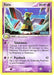 A Pokémon Xatu (49/115) (Stamped) [EX: Unseen Forces] trading card from the Unseen Forces set featuring Xatu with 80 HP. This uncommon card has two moves: Telekinesis, dealing 30 damage to one of the opponent's Pokémon, and Psyshock, which does 40 damage and may paralyze the opponent. The card depicts Xatu against a starry night sky and a shrine.