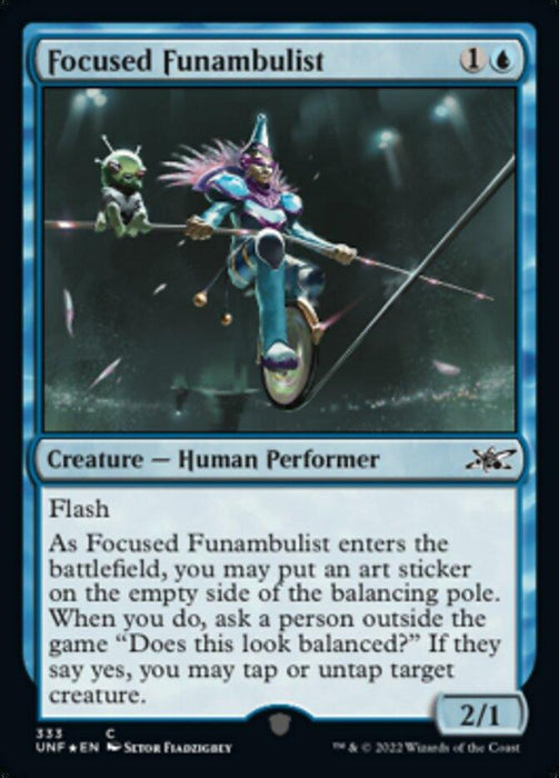 Focused Funambulist (Galaxy Foil) [Unfinity]