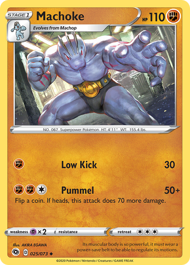 Machoke (025/073) [Sword & Shield: Champion's Path]