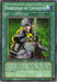 A Yu-Gi-Oh! product titled "Nobleman of Crossout [PSV-034] Super Rare," featured in the Pharaoh's Servant set, depicting a silver-clad knight. Below the title, it indicates it as a "Normal Spell Card." The effect instructs removing a face-down Monster Card and causing both players to remove similar cards from their decks.