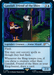 A Magic: The Gathering card “Gandalf, Friend of the Shire [Secret Lair Drop Series].” This Legendary Creature Avatar Wizard is illustrated in a fantasy art style, showing an old wizard holding a staff, standing next to a hobbit. The card has a blue border and detailed text about its abilities.