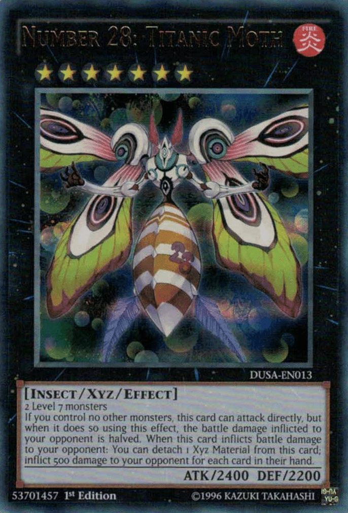 A Yu-Gi-Oh! card named 