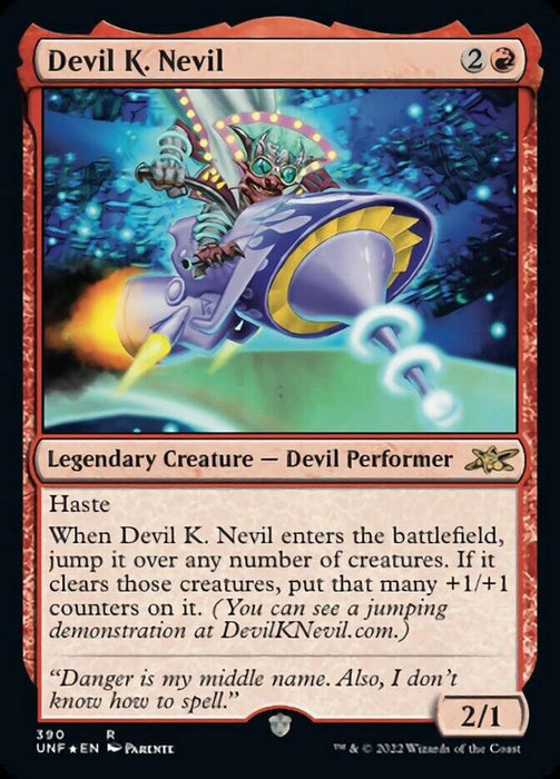 Devil K. Nevil (Galaxy Foil) [Unfinity]