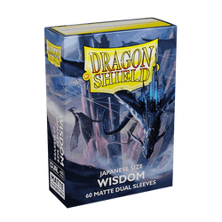 Dragon Shield: Japanese Size 60ct Sleeves - Wisdom (Dual Matte)