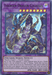 A "Yu-Gi-Oh!" Thunder Dragon Colossus [MP19-EN183] Ultra Rare card from the 2019 Gold Sarcophagus Tin featuring "Thunder Dragon Colossus." This Fusion/Effect Monster boasts a purple border, denoting its Dark attribute. The creature is a large, armored dragon with electric blue and purple accents, sharp claws, and a menacing posture. Stats: ATK 2600, DEF 2400.