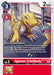 The image displays the Digimon trading card Agumon (X Antibody) [BT9-008] [X Record]. The card features a red border and bears a blue level 3 cost icon with "3" in the top left corner. At the center of the card, Agumon is depicted in a determined crouch. Key details on the card include a DP of 2000, a rarity symbol, and an Inherited Effect.