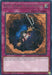 A Yu-Gi-Oh! trading card titled "Deep Dark Trap Hole [MAZE-EN067] Rare." It is a Normal Trap Card depicting a cartoonish miner falling into a deep hole, surrounded by rocks. He wears a helmet with a light, a red scarf, and holds a pickaxe. The effect text explains how this trap targets and banishes Level 5 or higher Effect Monsters.