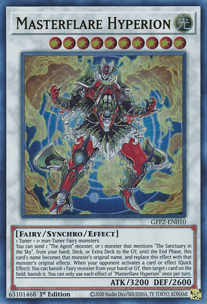 The image is of a Yu-Gi-Oh! trading card titled 