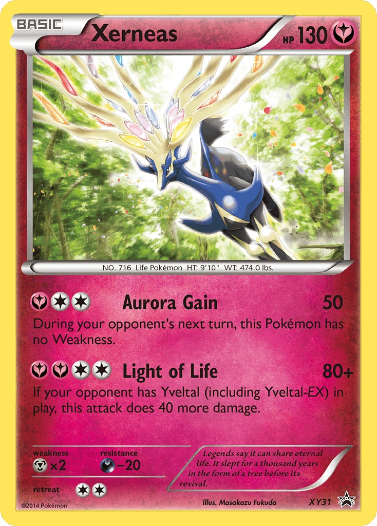 Xerneas (XY31) [XY: Black Star Promos]