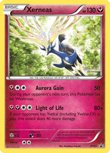 Xerneas (XY31) [XY: Black Star Promos]