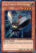 The Yu-Gi-Oh! Secret Rare card titled "The Fabled Rubyruda [STBL-EN096] Secret Rare" features a small, winged Tuner Monster adorned with red gems, a crown, and colorful wings. With 1100 ATK and 800 DEF, it confidently discards a "Fabled" monster to negate an attack when targeted.
