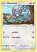 Image of a **Pokémon** trading card featuring **Glameow (115/163) [Sword & Shield: Battle Styles]**. This colorless, cat-like Pokémon has a curled tail. The card displays its HP of 60, with two moves: "Cat Kick" costing one energy and dealing 10 damage, and "Claw Slash" costing two energy and dealing 40 damage. Card number is 115/163.
