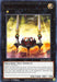 A "Yu-Gi-Oh!" trading card titled "Number 4: Numeron Gate Catvari [MGED-EN086] Rare" from the Maximum Gold: El Dorado series. The card depicts an ornate, futuristic structure with twin spires emitting energy. Subtext details its Machine/Xyz/Effect type, requiring 3 level 1 Numeron monsters and describing its special battle abilities. ATK: 1000