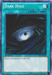 A "Dark Hole [LCJW-EN283] Secret Rare" Yu-Gi-Oh! Spell Card with a blue-green border. The card, part of Legendary Collection 4: Joey's World, features an image of a swirling black vortex in space, with stars and cosmic debris being pulled into it. Text below reads "Destroy all monsters on the field." It's labeled as a 1st Edition with code LCJW-EN283