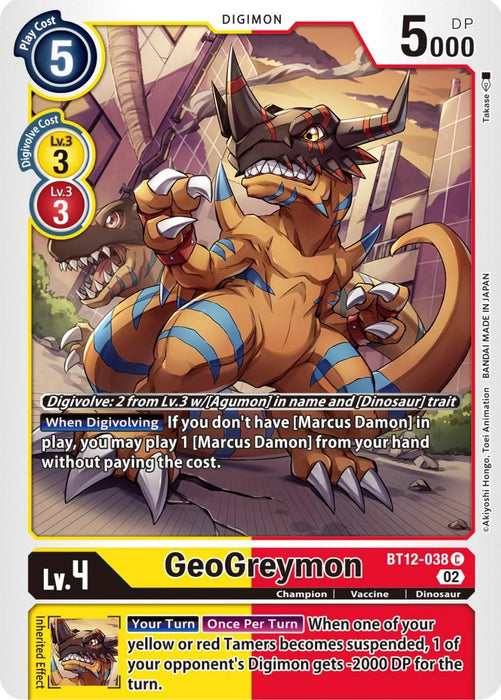 GeoGreymon [BT12-038] [Across Time]