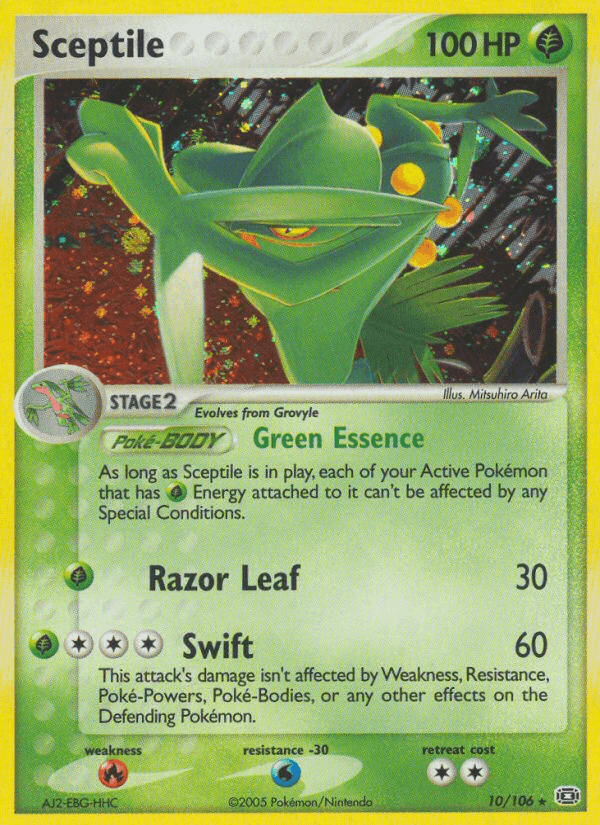 Sceptile (10/106) [EX: Emerald]