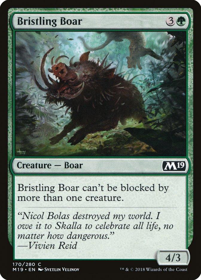 The Magic: The Gathering card from Core Set 2019, known as 