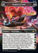 A "Magic: The Gathering" card titled "Tunnel of Love (3-6) [Unfinity]" with a heart-themed attraction ride artwork. It depicts two characters in love riding a swan boat. This Rare Unfinity Artifact Attraction boasts visit-related gameplay mechanics, vibrant colors, and romantic visuals.