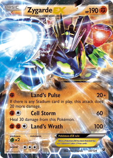 Zygarde EX (54/124) [XY: Fates Collide]