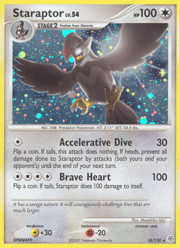 Staraptor (16/130) [Diamond & Pearl: Base Set]