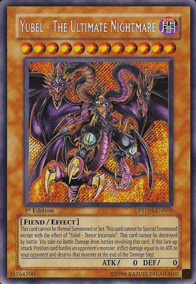 A Yu-Gi-Oh! trading card titled 