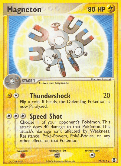 Magneton (27/112) [EX: FireRed & LeafGreen]