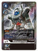 This Digimon trading card, Mekanorimon [BT5-062] (Event Pack 2) from the Battle of Omni series, features a mechanized and armored Digimon with tube-like limbs and a blue domed head adorned with red eyes. As a Level 4 card with a Play Cost of 4, Digivolve Cost of 3, and 6000 DP, it belongs to the Machine type. Notably, this card has the Blocker ability and an effect that allows it to unsuspend after its action.