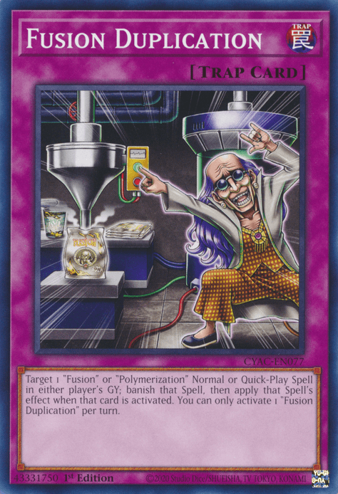 A Yu-Gi-Oh! product titled 