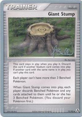 Giant Stump (75/92) (Eeveelutions - Jimmy Ballard) [World Championships 2006]