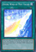 A "Yu-Gi-Oh!" spell card titled "Divine Wind of Mist Valley [THSF-EN056] Super Rare." The card depicts a magical, ethereal scene with swirling blue and white winds amidst a misty background. As part of *The Secret Forces*, it explains that once per turn, if a WIND monster returns to the hand, a Level 4 or lower WIND monster can be summoned.