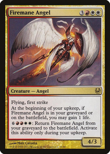 Firemane Angel [Duel Decks: Ajani vs. Nicol Bolas]